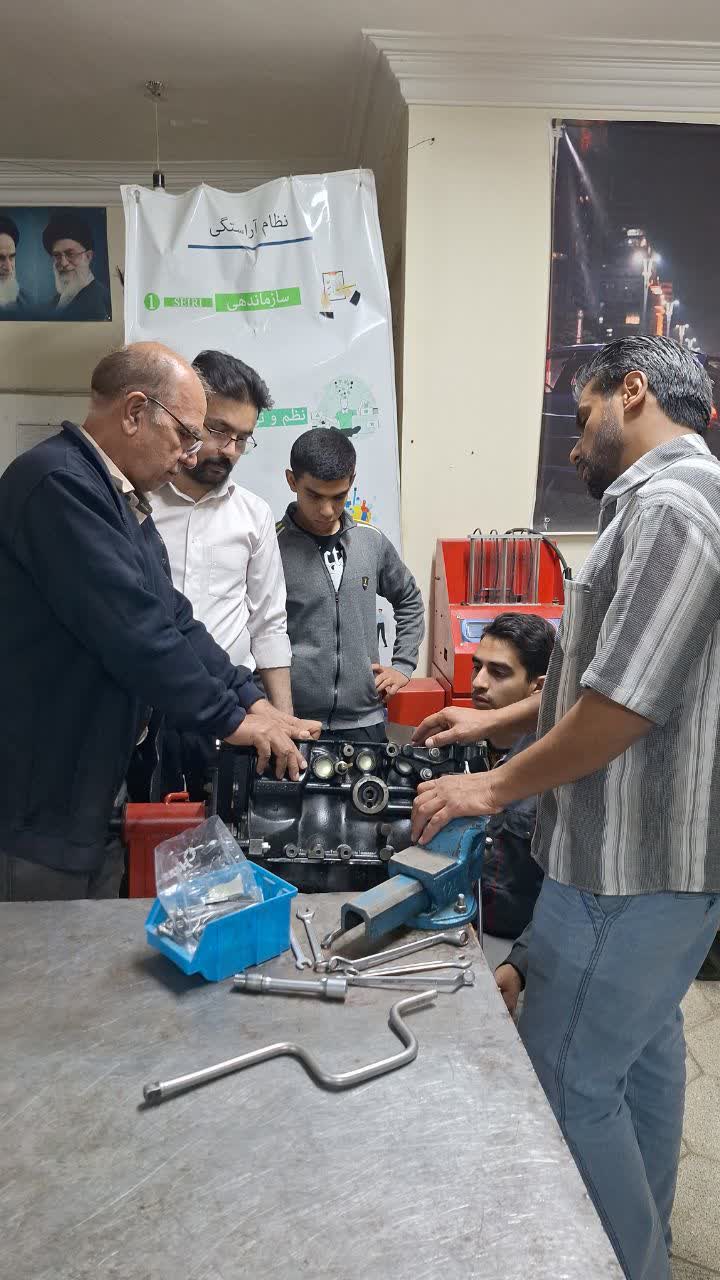 آموزش موتور و گیربکس خودرو