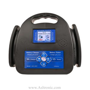تستر و شارژر سه کاره باطری 20 آمپر مدل asl6000