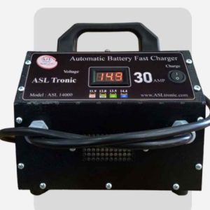 شارژر اتوماتیک باطری 30 آمپر asl14000