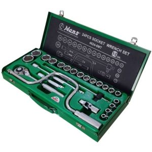 جعبه بکس 24 پارچه سفید 1/2 4624-6MT هنس